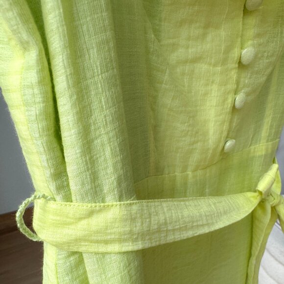 Milly NY Spring / Summer Dress - Spaghetti Straps and Romantic Ruffles - Size 4 - Picture 10 of 14